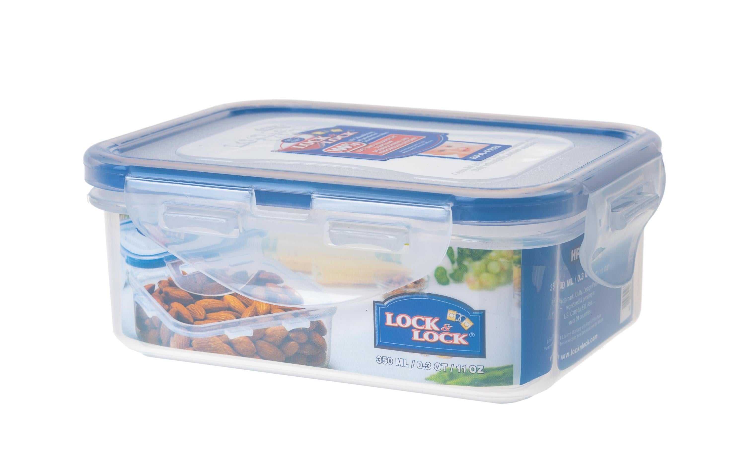 Lock & Lock Vorratsdose rechteckig 0.35l B: 10.2cm H: 5.2cm T: 13.5cm