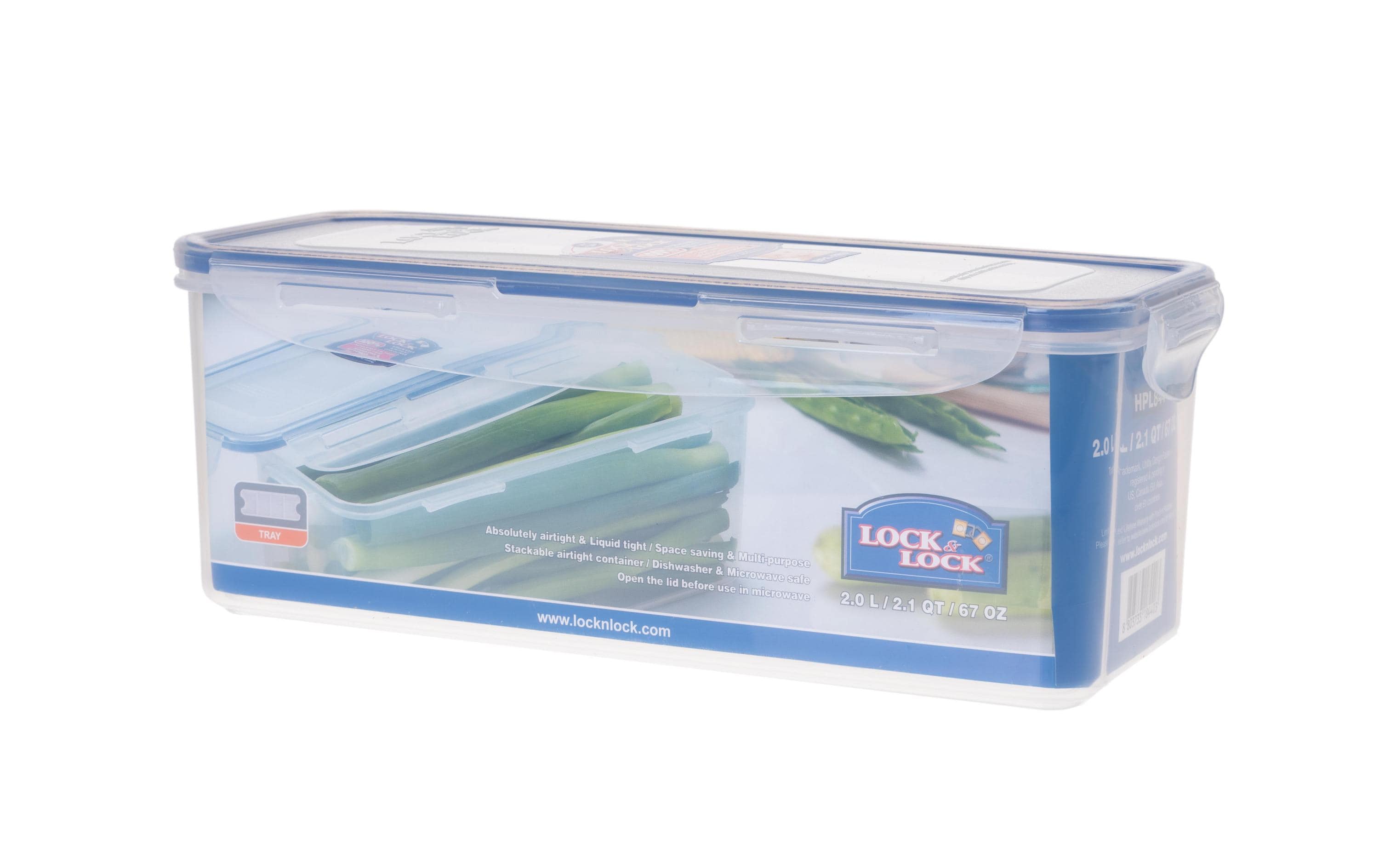 Lock & Lock Vorratsdose rechteckig 2.0l B: 11.5cm H: 10.3cm T: 27.8cm
