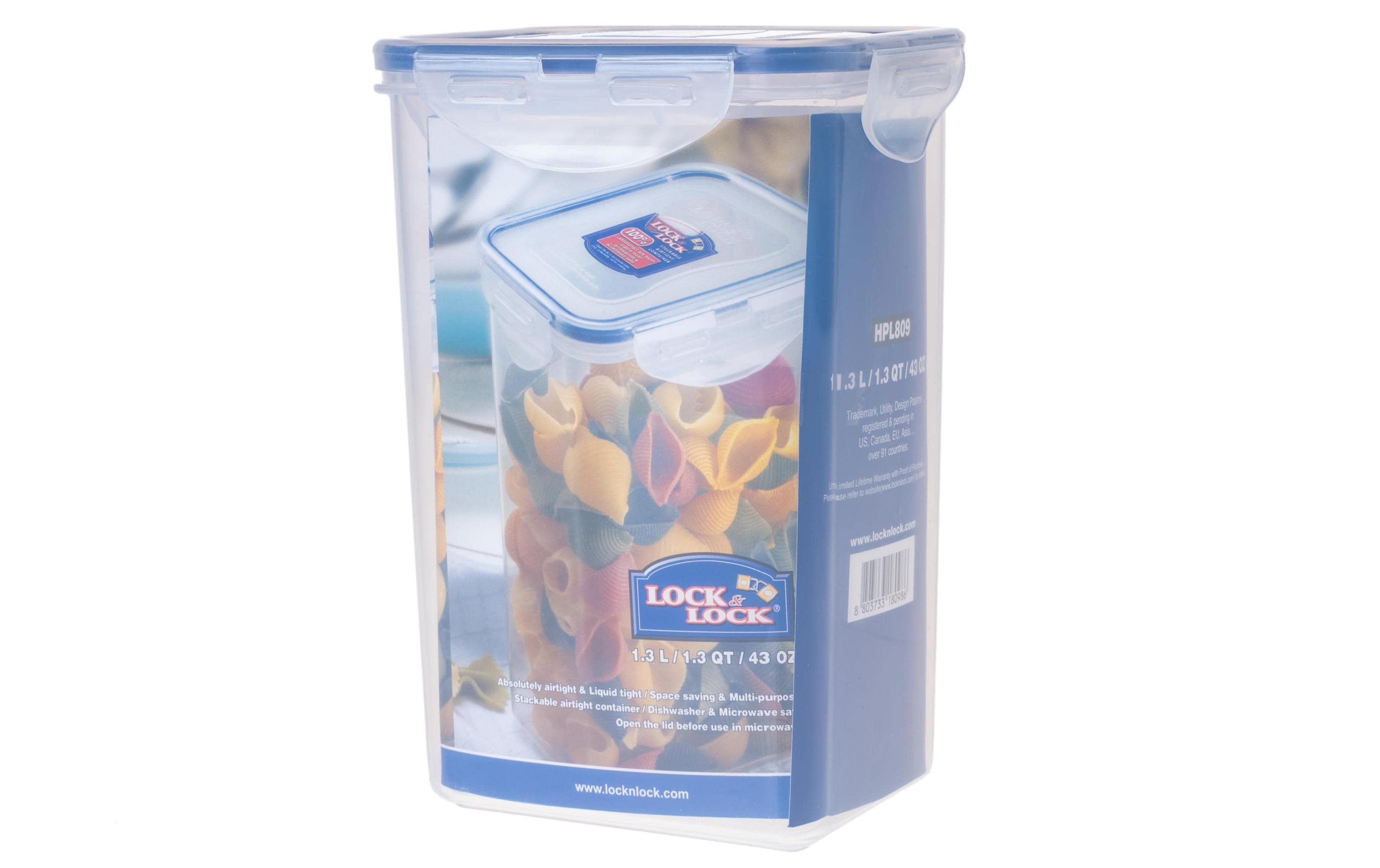 Lock & Lock Vorratsdose rechteckig hoch 1.3 Liter