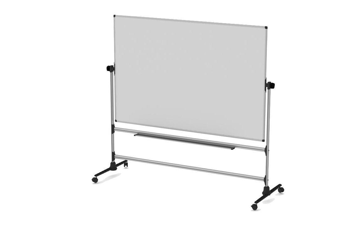 Bi-Office Whiteboard 150 x 120 cm Emaille-Oberfläche, mit Aluminiumrahmen