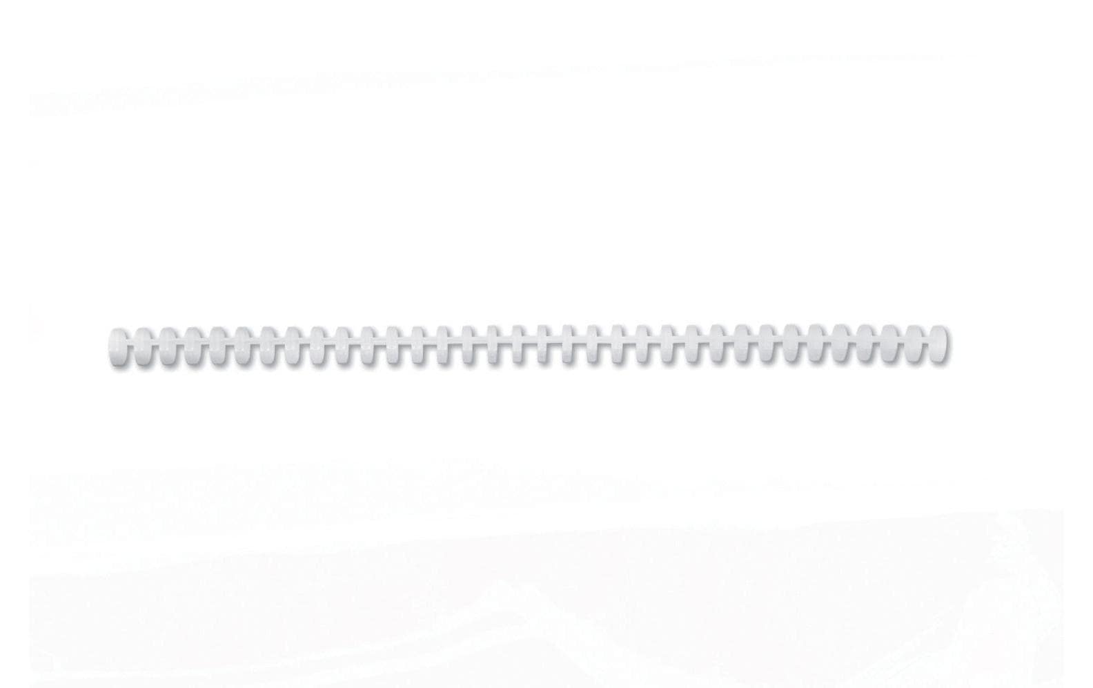 GBC Click-Binderücken 12mm weiss max. Blattanzahl: 95, 50Stk.