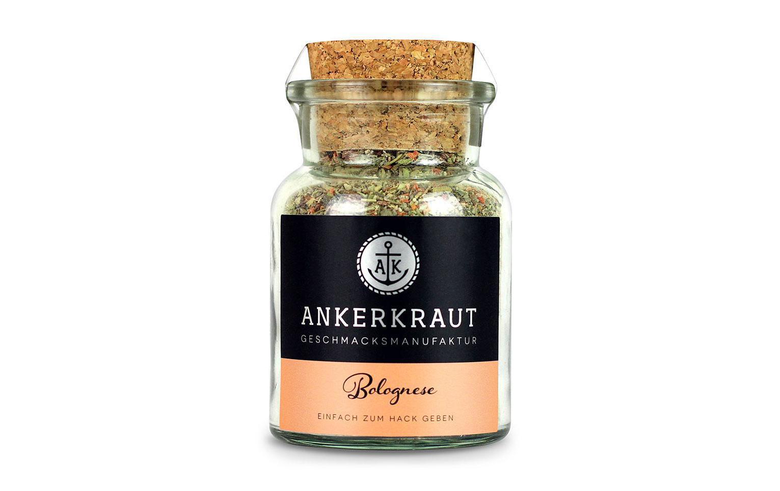 Spaghetti Bolognese Gewürz 100g, Glas klein