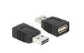 USB2.0 Easy Adapter: A-Buchse zu B-Stecker Stecker beidseitig verwendbar