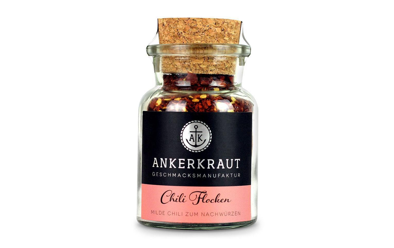 Chili Flocken 65g, Glas klein