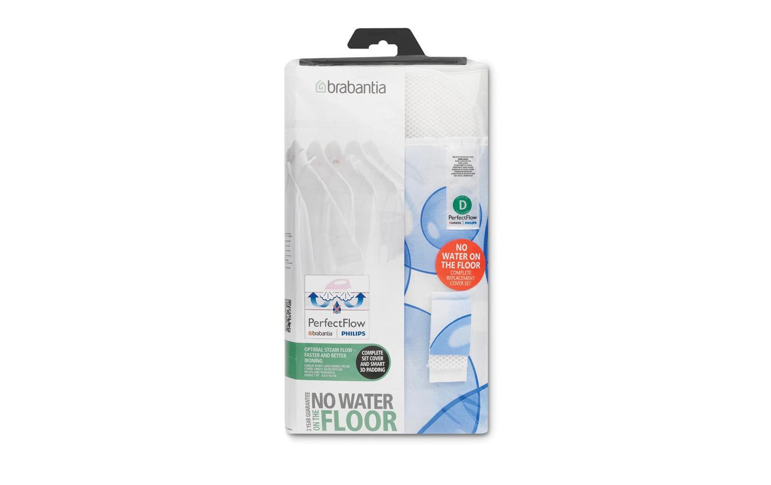 Brabantia Bügelbrett-Überzug Perfect Flow für Bügelfläche 135x45cm