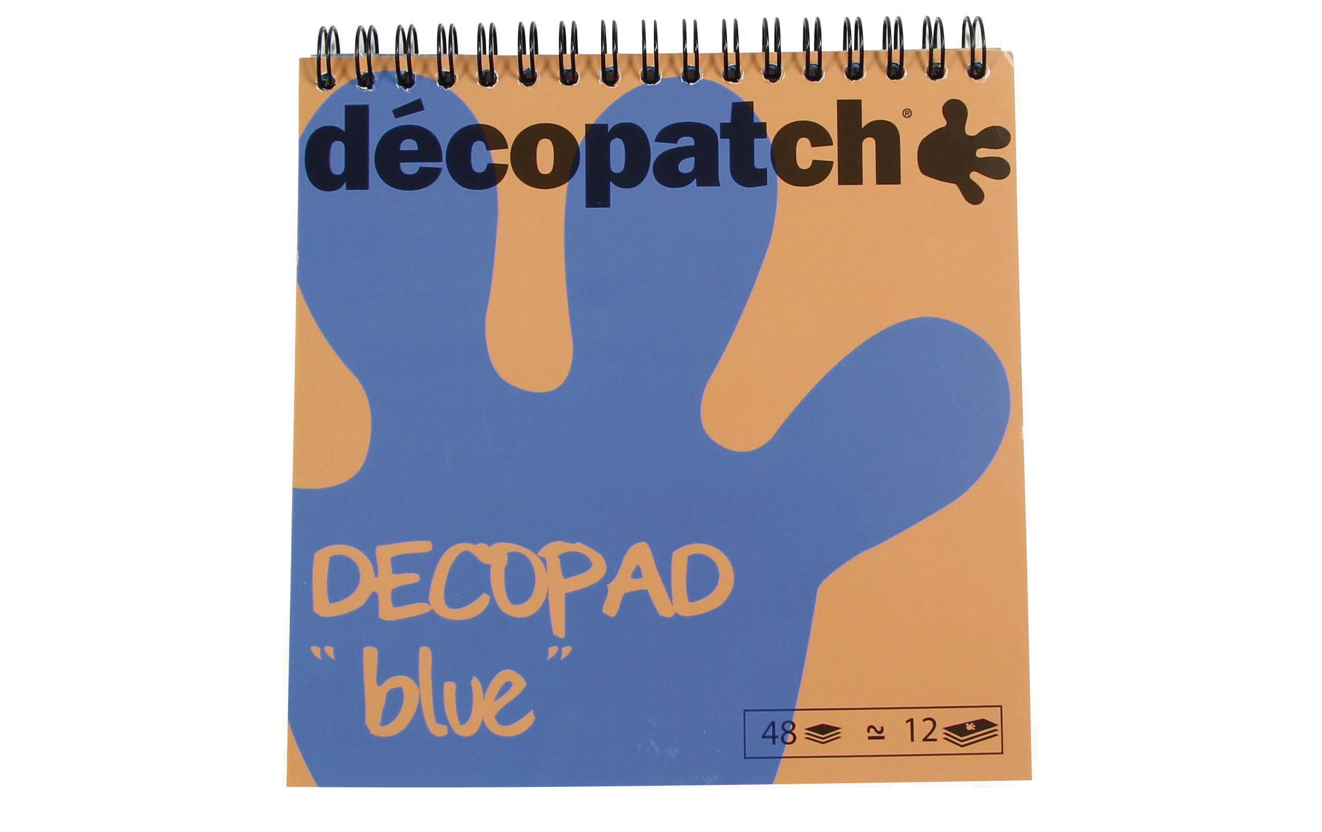 décopatch Papier im Block, 48 Blatt 15 x 15 cm