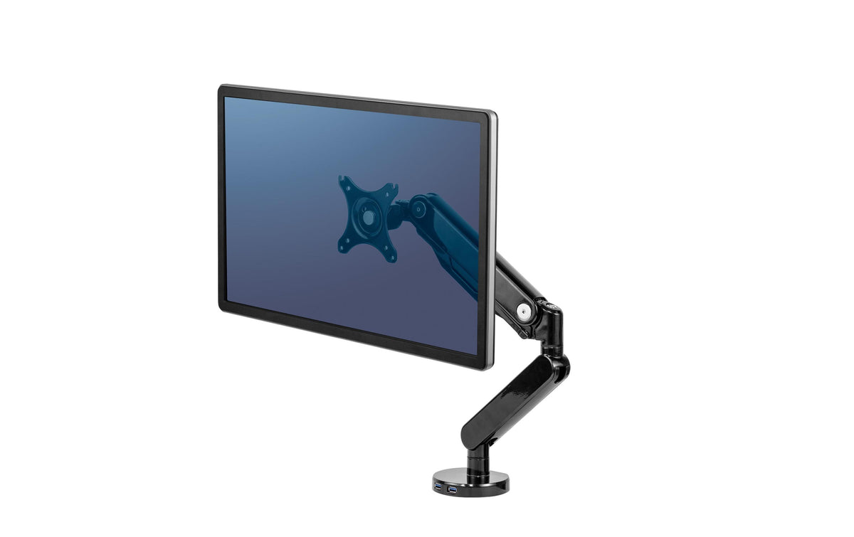 Fellowes Single-Monitorarm Platinum Serie Tragfähigkeit bis zu 9kg
