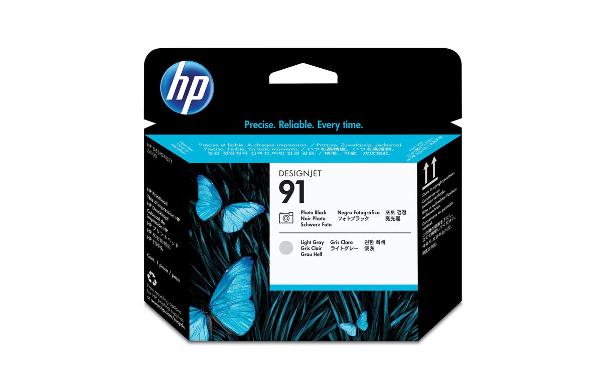 HP Druckkopf Nr. 91 (C9463A) Photo Black / Light Grey