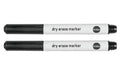 Bi-Office Glassboard-Marker schwarz 2er