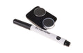 Bi-Office Whiteboard Kit 2 Magneten+Marker mit magnetischer Halter