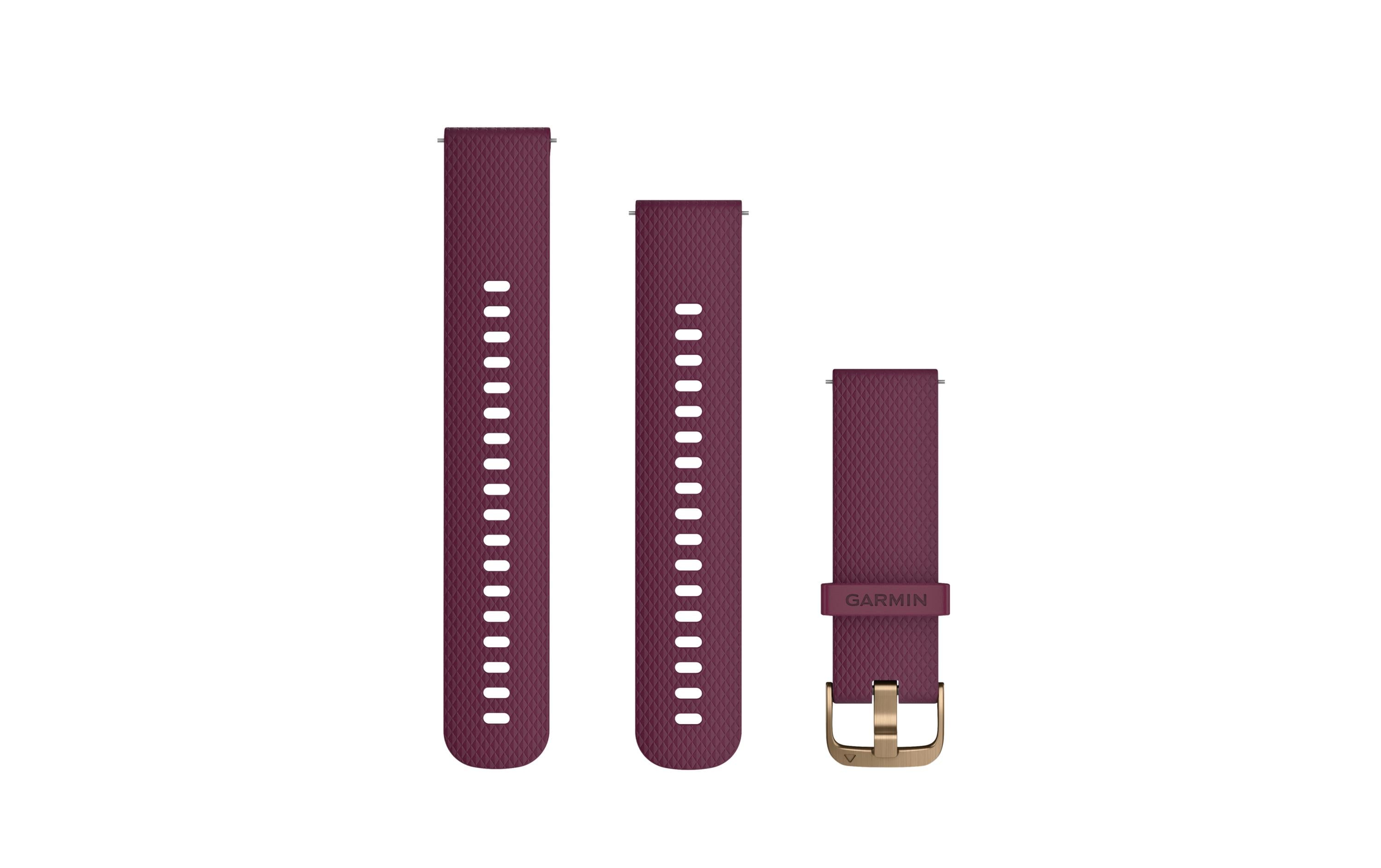 Garmin Quick Release Band Merlot-Gold, One-Size