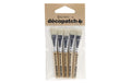 décopatch Pinsel Seide, 5er Set 5 x Grösse 10