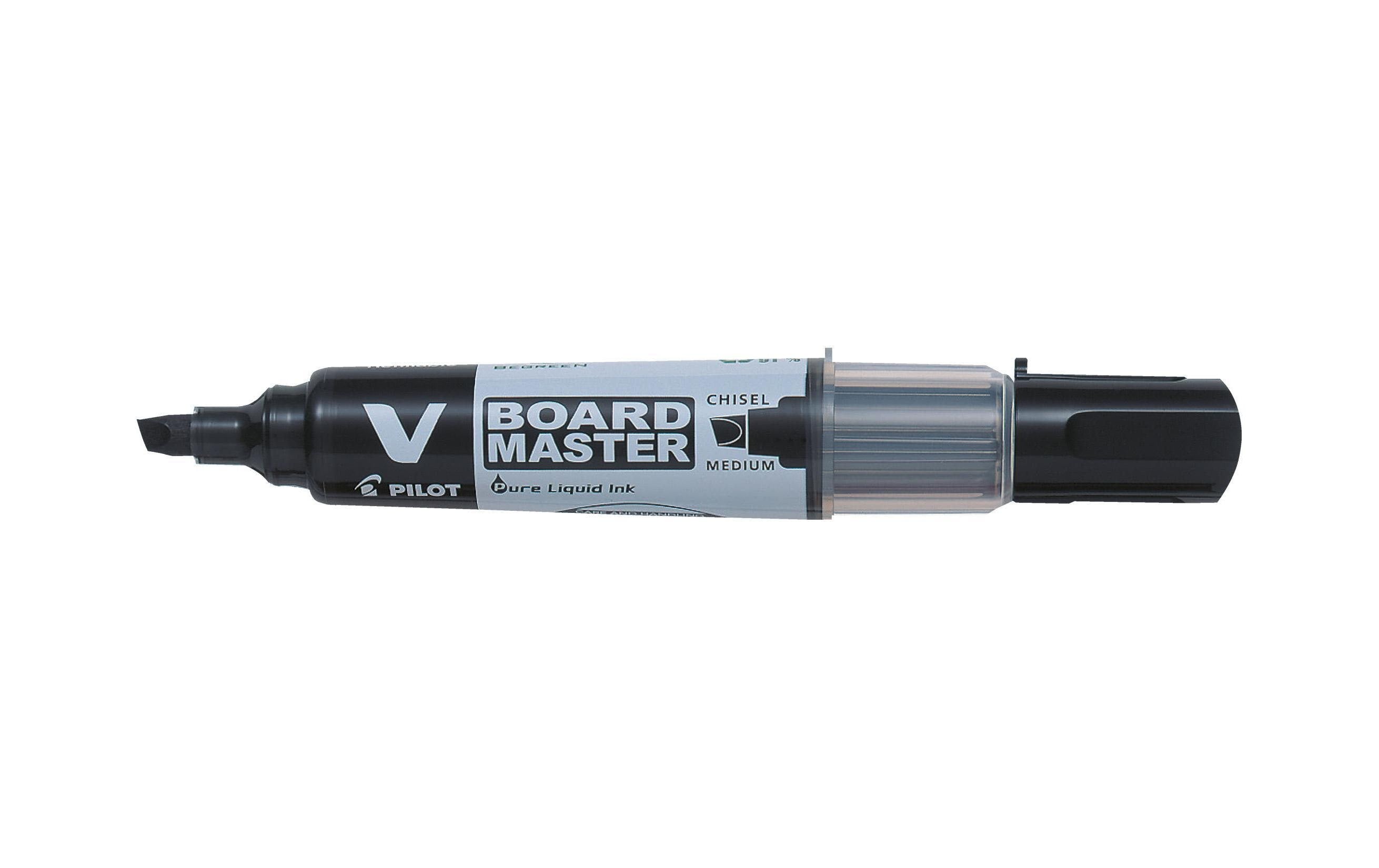 Pilot V-Board Master schwarz Whiteboard-Marker mit Keilspitze 5mm