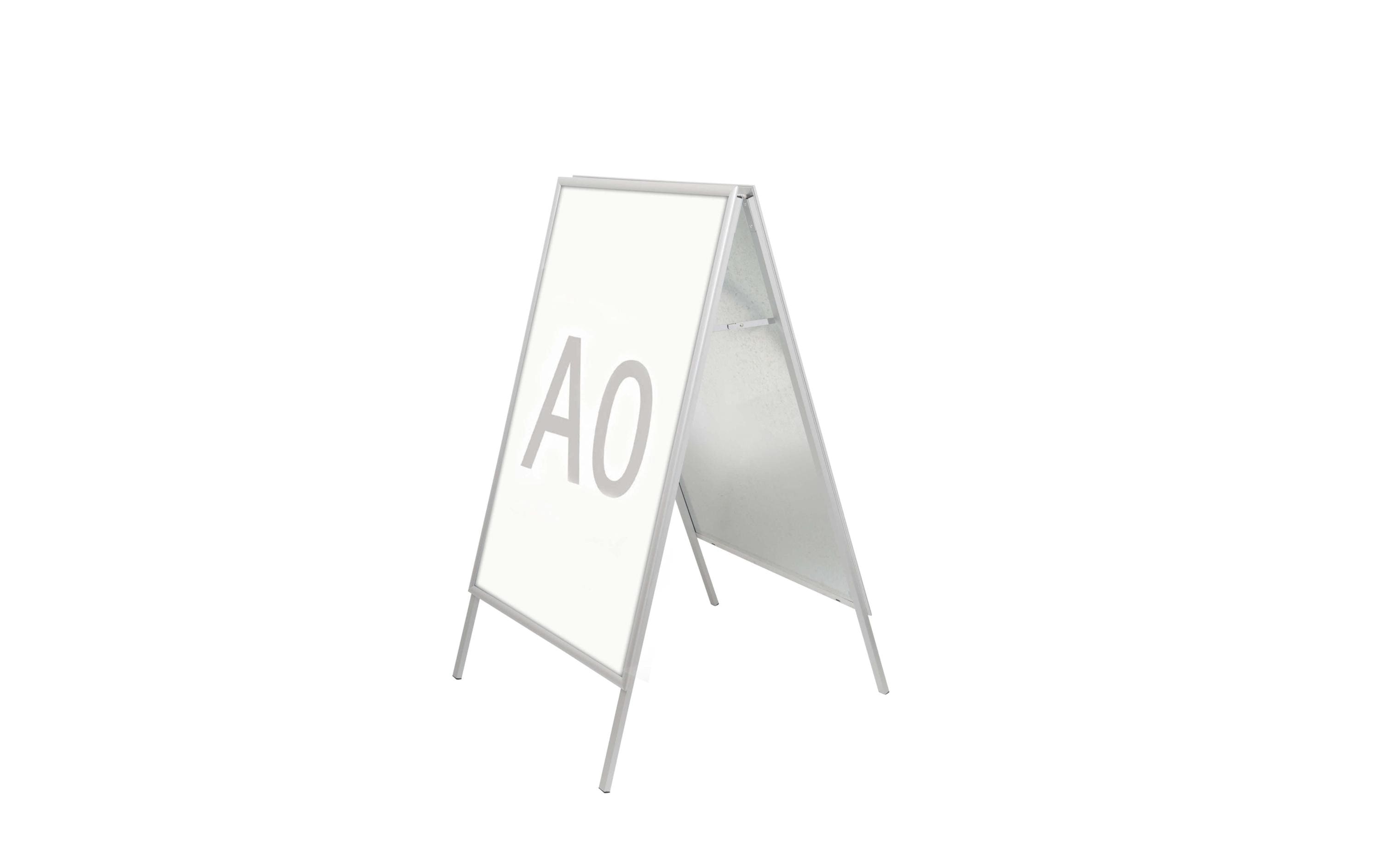 MAUL Kundenstopper MAULpublic A0 hochwertiger Aluminiumrahmen