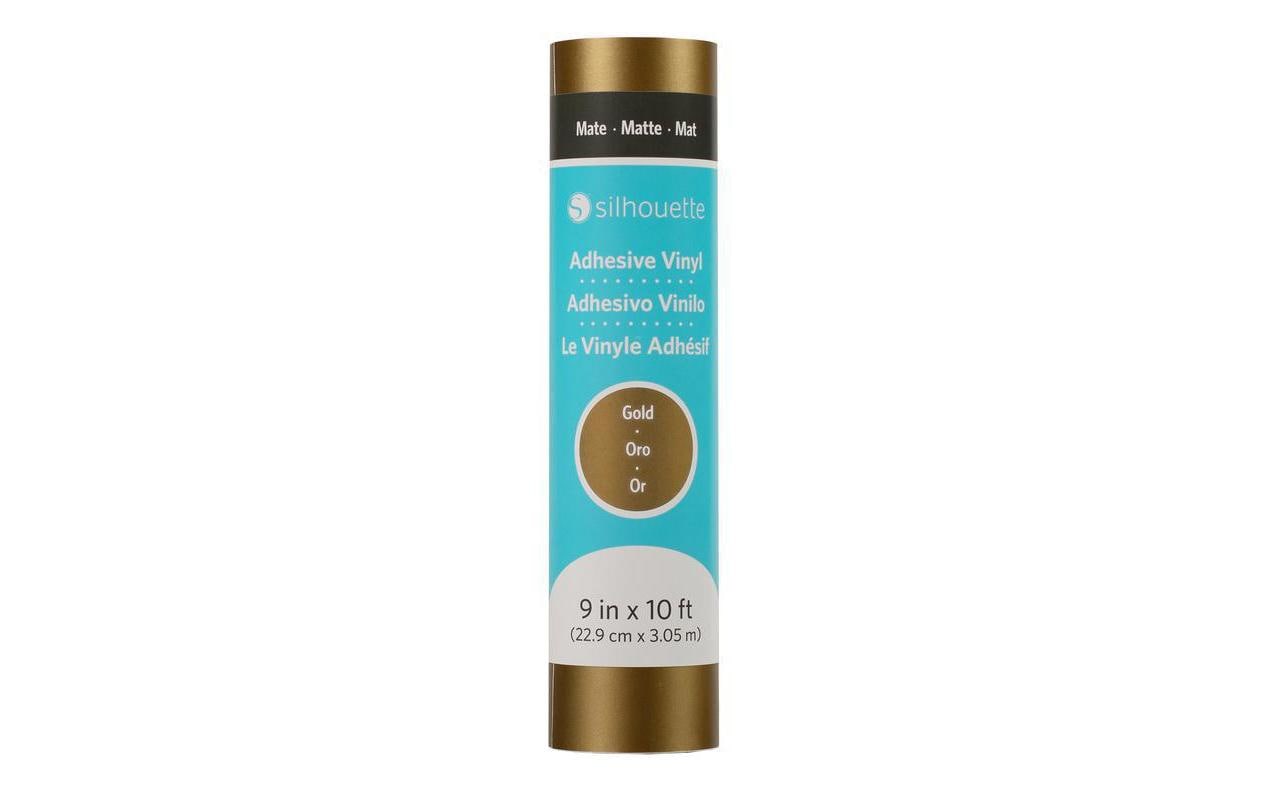 Silhouette Mattes Vinyl gold 1 Rolle, 23 cm x 300 cm