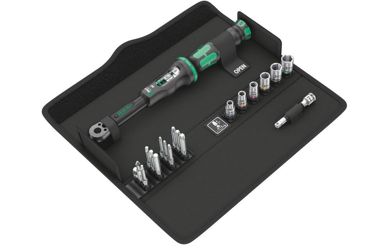 Wera Click-Torque A 6 Set 1,20-teilig in Box mit Bits + Nüssen