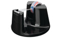 Tesa Tischabroller Compact schwarz inkl. 1 Rolle 10m:15mm