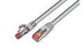 Wirewin Patchkabel: S/FTP 3m grau Cat.6, AWG27, 1Gbps, 250MHz, Zugentlastung