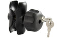 RAM Doppel Gelenk-Arm, abschliessbar für 1.5" Ball (extra kurz)
