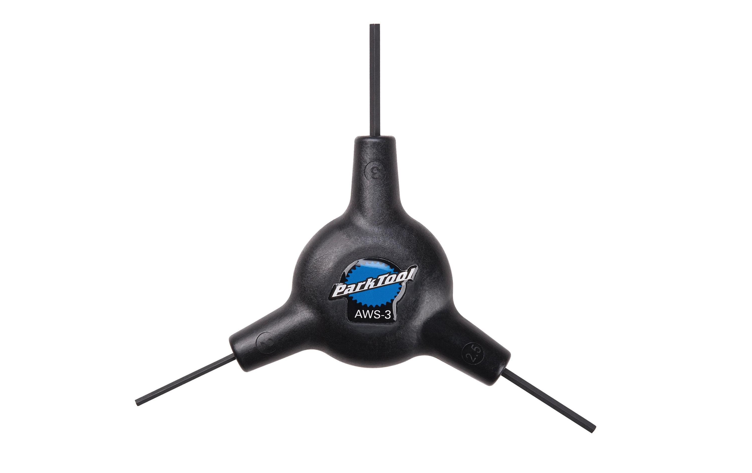 Park Tool AWS-3 Dreifach-Inbusschlüssel, 2/2,5/3mm