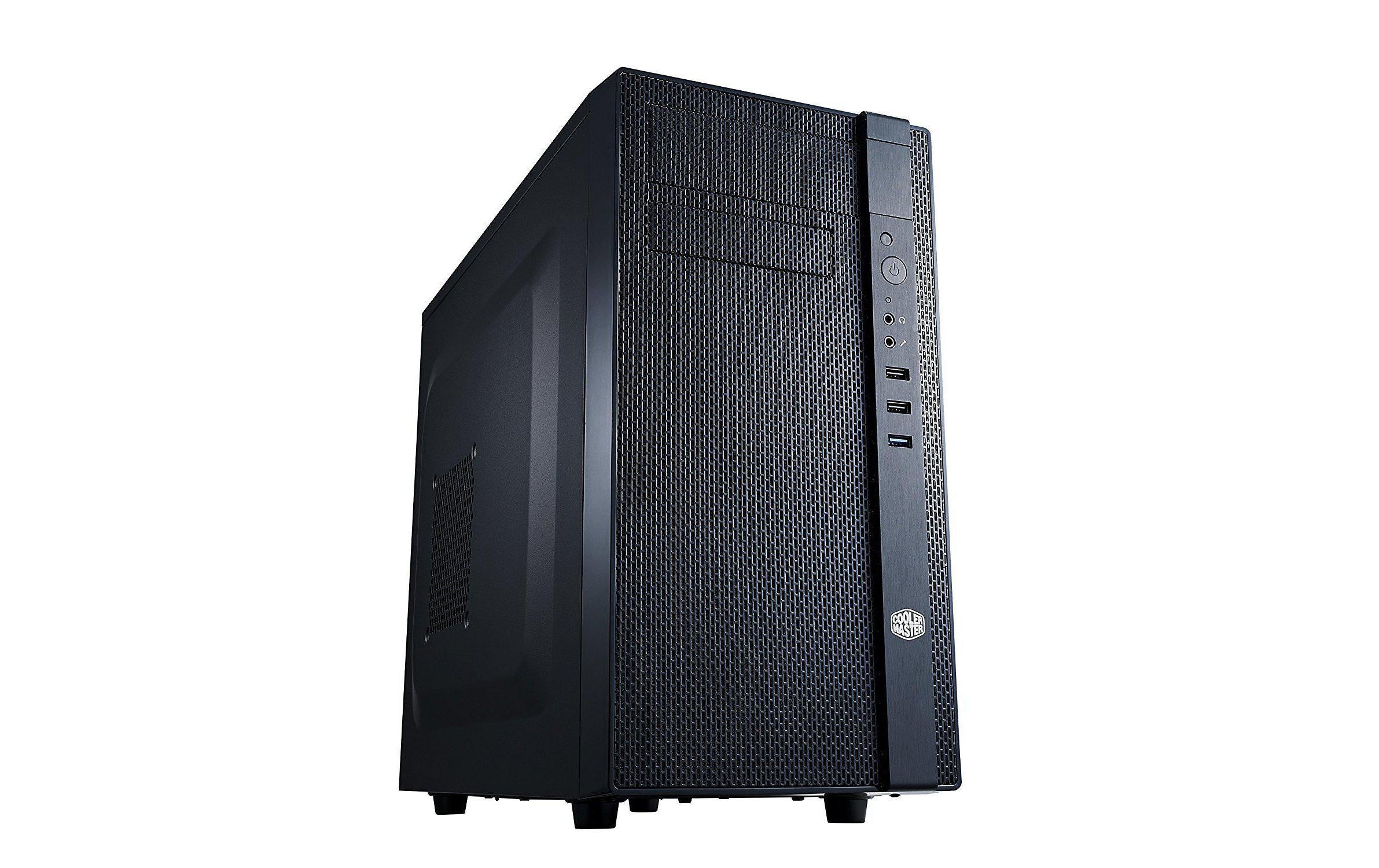 Cooler Master Mini Tower N200 1x 5.25", 3x3.5", 4x2.5", USB 3.0, USB 2.0
