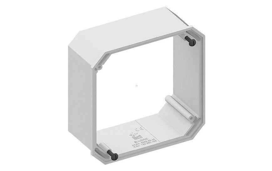 AGRO Aufsatzrahmen 45mm zu Abzweigdose weiss