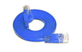 Wirewin Slim Patchkabel: UTP, 0.75m, blau Cat.6, AWG36, Klinkenschutz, Längenaufdruck