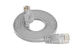 Wirewin Slim Patchkabel: UTP, 1m, grau Cat.6, AWG36, Klinkenschutz, Längenaufdruck