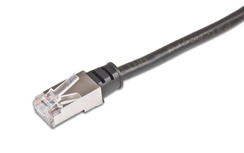 Wirewin Patchkabel RJ-45 - RJ-45, Cat 5e, F/UTP, 30 m, Schwarz