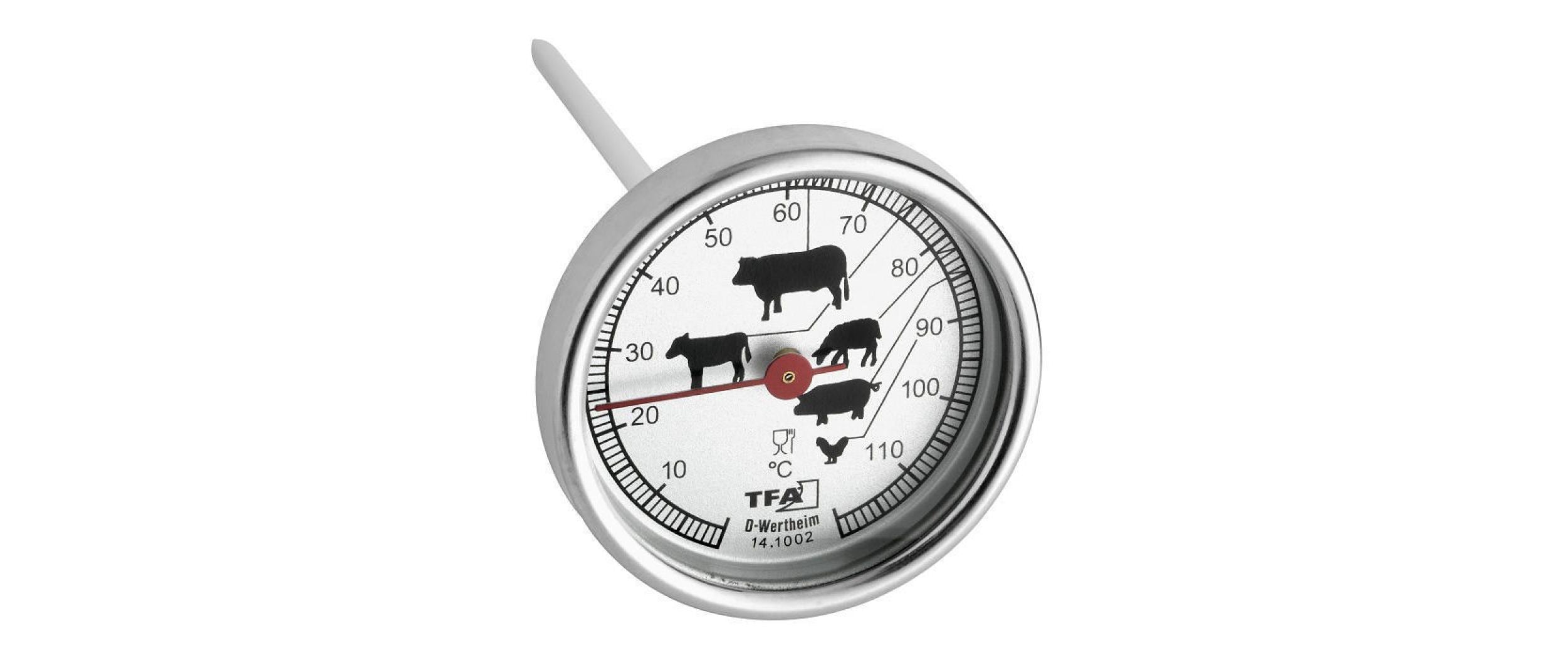TFA Bratenthermometer 14.1002.60.90 Edelstahl