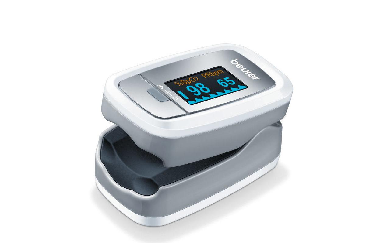 Beurer Pulsoxymeter PO30 Messung von Sauerstoffsättigung und Puls