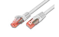 Wirewin Patchkabel: UTP 30m weiss Cat.6, AWG26, 1Gbps, 250MHz, Knickschutz