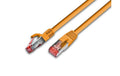 Wirewin Patchkabel: F/UTP, 4m, orange Cat.5e, AWG26, 1Gbps, 100MHz, Zugentlastung