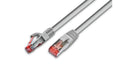Wirewin Patchkabel: F/UTP, 1.5m, grau Cat.5e, AWG26, 1Gbps, 100MHz, Zugentlastung