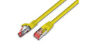 Wirewin Patchkabel: S/FTP, 2m, gelb Cat.6A, AWG26, 10Gbps, 500MHz, LSOH