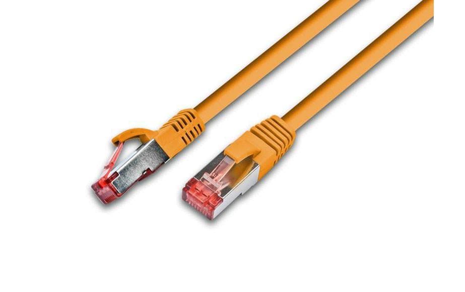 Wirewin Patchkabel: S/FTP, 3m, orange Cat.6A, AWG26, 10Gbps, 500MHz, LSOH