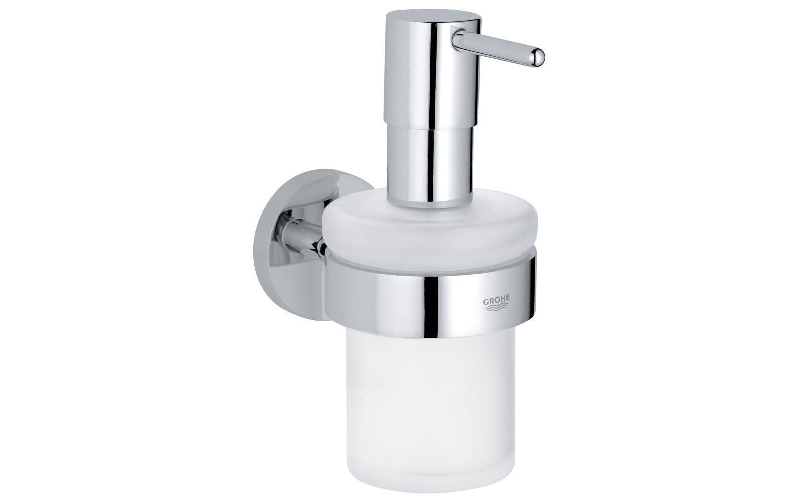 GROHE Essentials Seifenspender mit Halter chrom