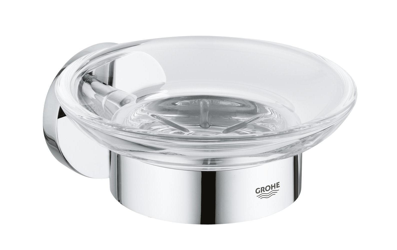 GROHE Essentials Seifenschale mit Halter chrom
