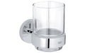 GROHE Essentials Glas mit Halter chrom