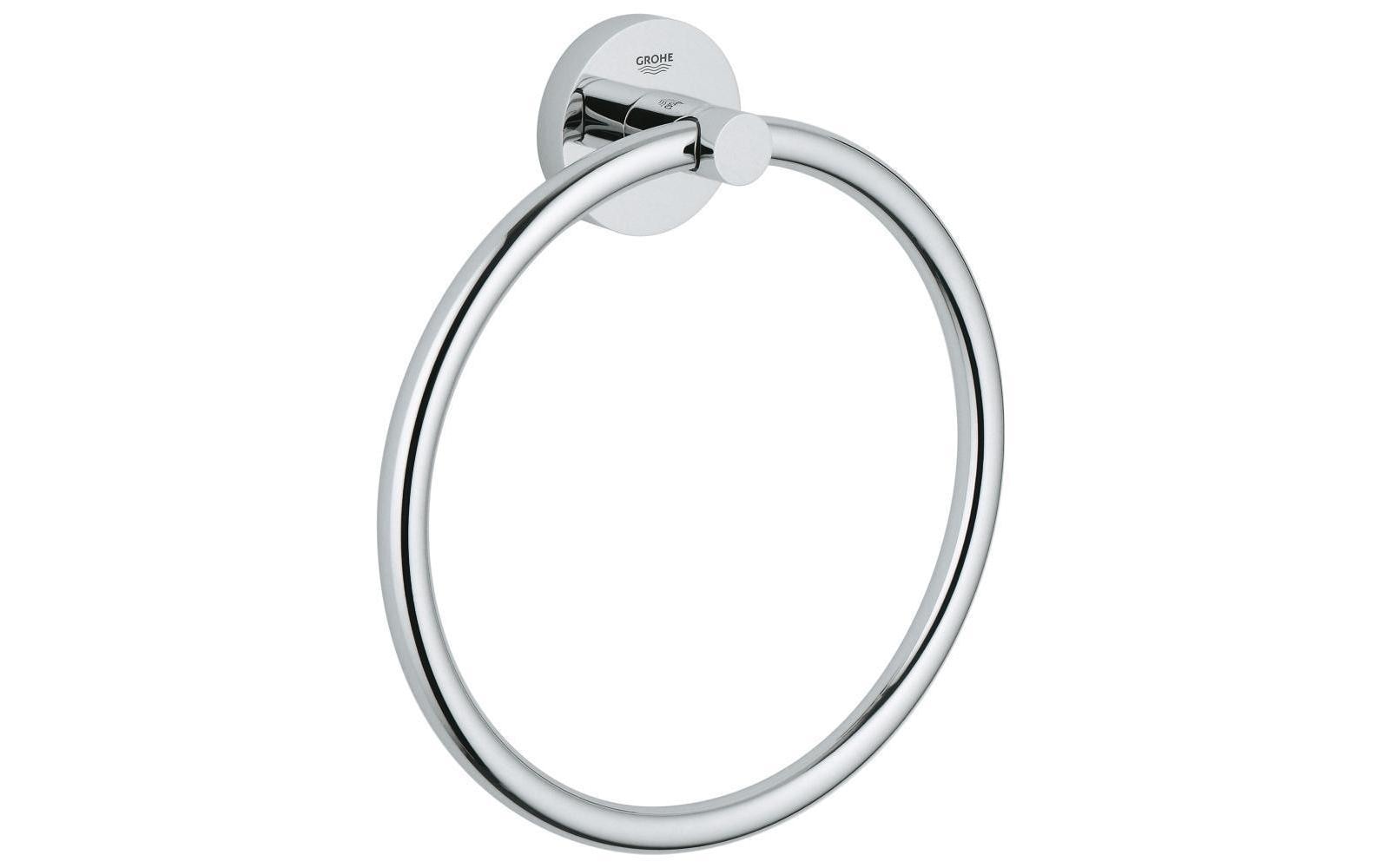 GROHE Essentials Handtuchring chrom