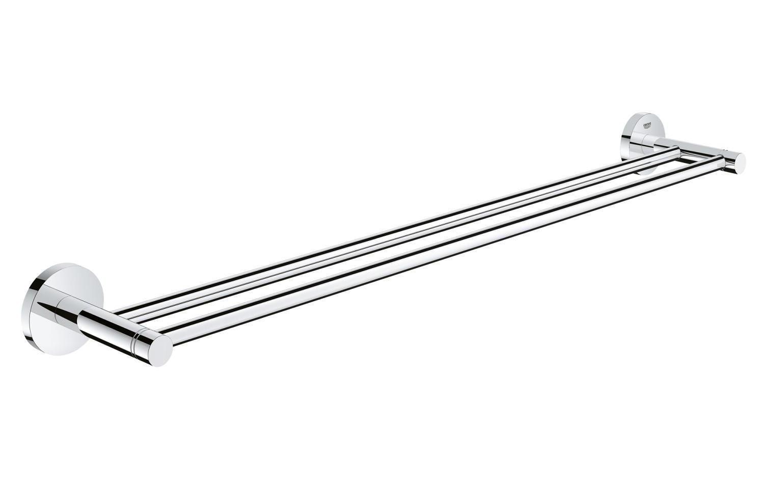 GROHE Essentials Doppel Badetuchhalter chrom