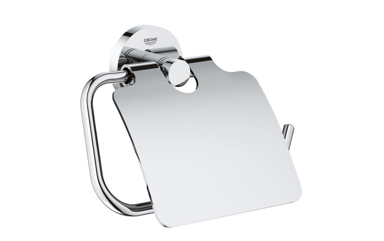 GROHE Essentials WC-Papierhalter mit cover chrom