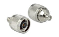 Delock N-Type Stecker zu SMA-Buchse HF Adapter, 20.00 mm