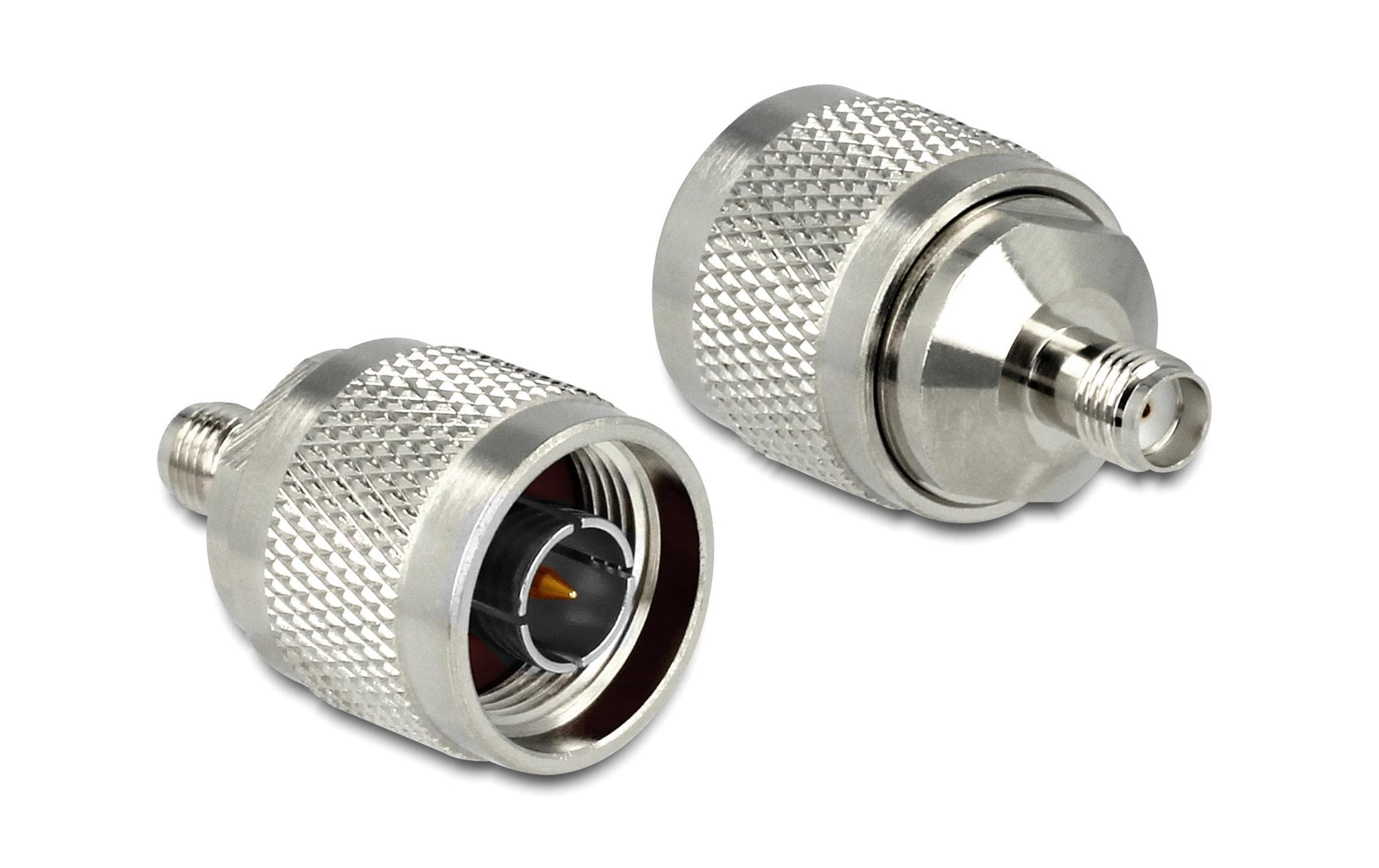 Delock N-Type Stecker zu SMA-Buchse HF Adapter, 20.00 mm