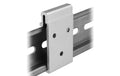 Delock Aluminium Montageclip 27 mm, für 35 mm Hutschiene