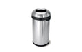 Simplehuman Kugel offener Abfalleimer 60L gebürsteter Edelstahl