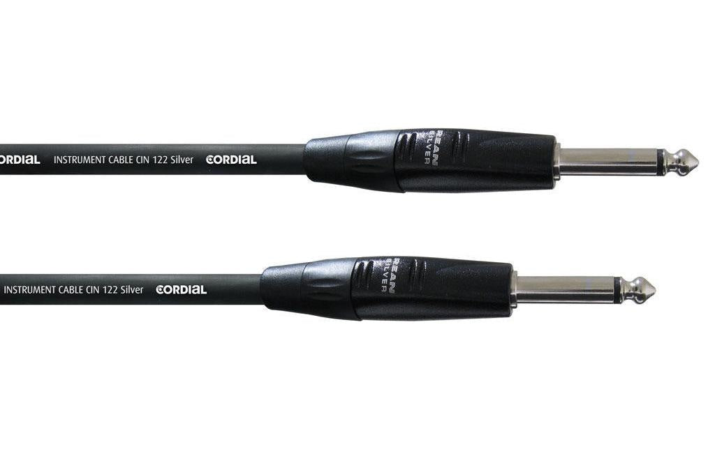 Cordial CII 3 PP, 6.3Klinke/6.3Klinke Instrumentenkabel, 3m