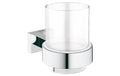 GROHE Essentials Cube Glas mit Halter chrom