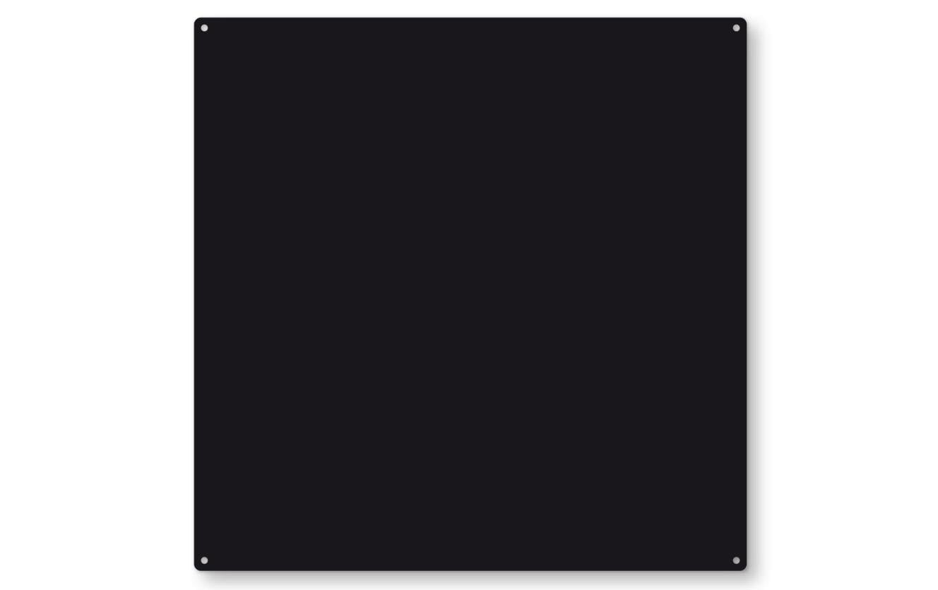 Trendform Magnetbrett Element Square schwarz, 400x400mm