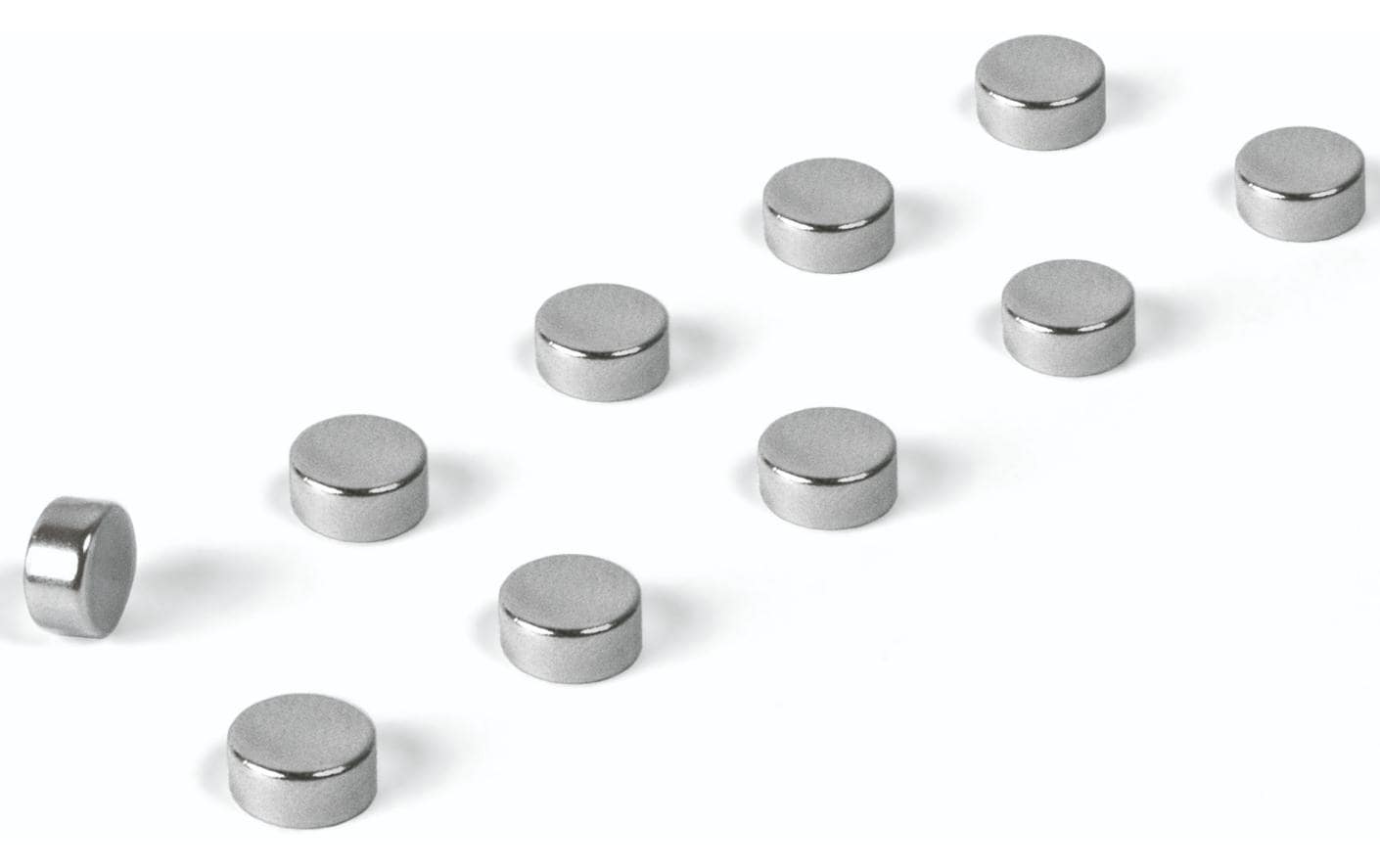 Trendform Magnet Steely 10er Set, silber